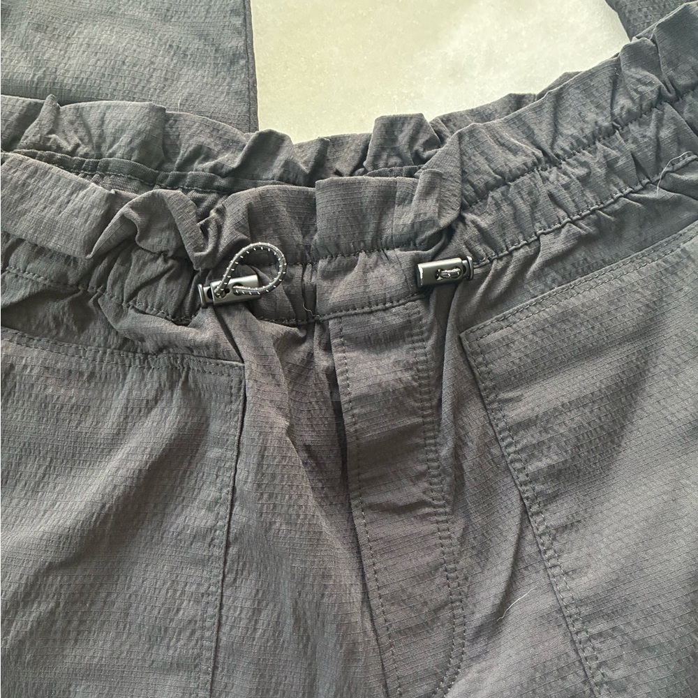 Athleta Black Textured Pants